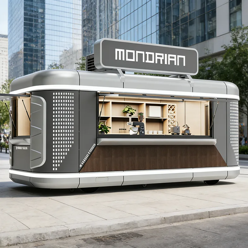 Quod mobile cibum truck in cultissima elit pro Moderni Street Food Entrepreneurs